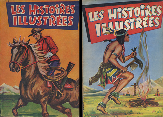 éditions Jacquier - Les Histoires illustrées nouvelle série reliures