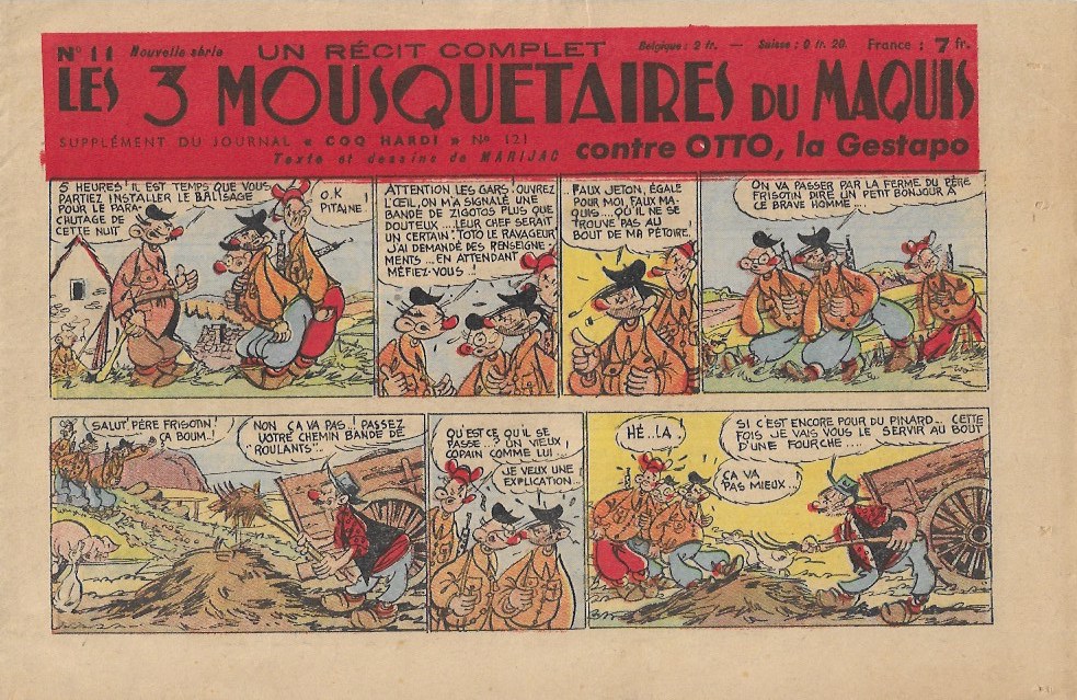 Les 3 mousquetaires du maquis n°11