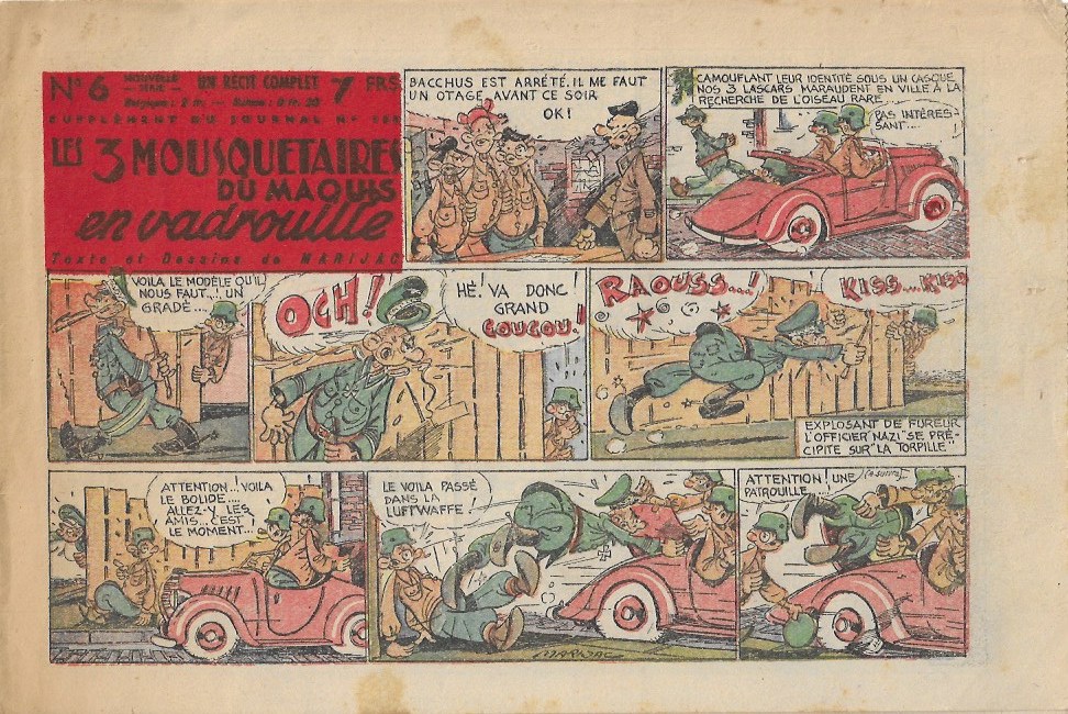 Les 3 mousquetaires du maquis n°6