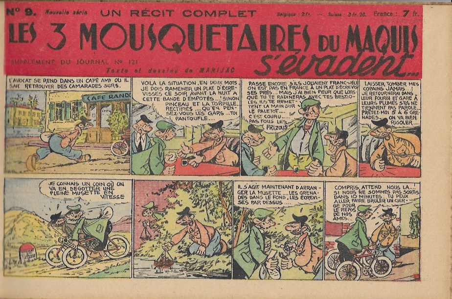 Les 3 mousquetaires du maquis n°9