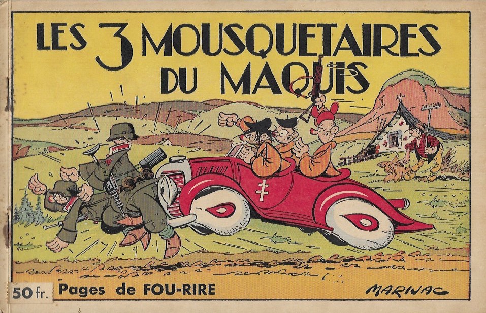 Les 3 mousquetaires du maquis relié n°1